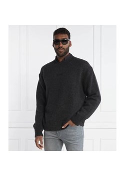HUGO Sweter | Oversize fit | z dodatkiem wełny ze sklepu Gomez Fashion Store w kategorii Swetry męskie - zdjęcie 184335952
