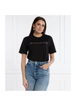 Patrizia Pepe T-shirt | Regular Fit ze sklepu Gomez Fashion Store w kategorii Bluzki damskie - zdjęcie 184335953