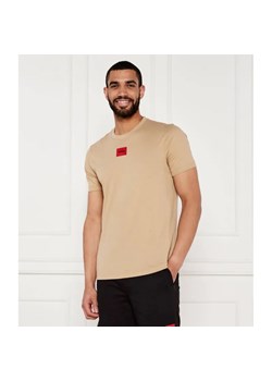 HUGO T-shirt Diragolino212 | Regular Fit ze sklepu Gomez Fashion Store w kategorii T-shirty męskie - zdjęcie 184335960