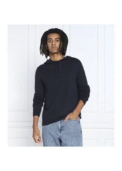 Armani Exchange Wełniana bluza | Regular Fit ze sklepu Gomez Fashion Store w kategorii Bluzy męskie - zdjęcie 184336364