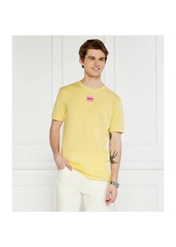 HUGO T-shirt Diragolino212 | Regular Fit ze sklepu Gomez Fashion Store w kategorii T-shirty męskie - zdjęcie 184336394
