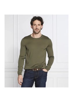 BOSS BLACK Wełniany sweter Leno-P | Slim Fit ze sklepu Gomez Fashion Store w kategorii Swetry męskie - zdjęcie 184336411