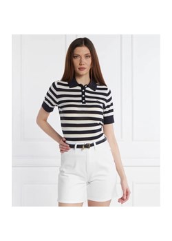 Tommy Hilfiger Polo | Regular Fit ze sklepu Gomez Fashion Store w kategorii Bluzki damskie - zdjęcie 184336422