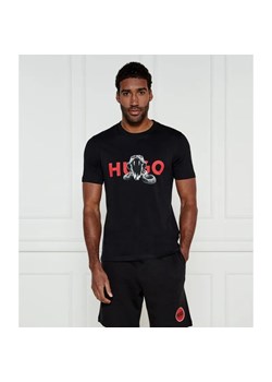 HUGO T-shirt Deyladec | Regular Fit ze sklepu Gomez Fashion Store w kategorii T-shirty męskie - zdjęcie 184336520
