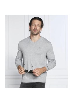 Pepe Jeans London Sweter ANDRE | Slim Fit | z dodatkiem wełny i kaszmiru ze sklepu Gomez Fashion Store w kategorii Swetry męskie - zdjęcie 184336792