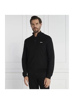 BOSS GREEN Sweter Momentum-X QZ | Regular Fit | z dodatkiem wełny ze sklepu Gomez Fashion Store w kategorii Swetry męskie - zdjęcie 184336801