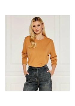 Armani Exchange Wełniany sweter | Regular Fit ze sklepu Gomez Fashion Store w kategorii Swetry damskie - zdjęcie 184336982