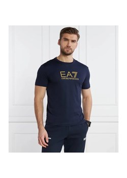 EA7 T-shirt | Regular Fit ze sklepu Gomez Fashion Store w kategorii T-shirty męskie - zdjęcie 184337052