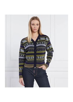 Kenzo Kardigan FAIR ISLE | Regular Fit | z dodatkiem wełny ze sklepu Gomez Fashion Store w kategorii Swetry damskie - zdjęcie 184337151