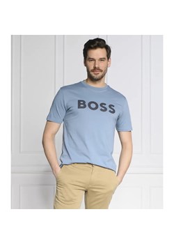 BOSS ORANGE T-shirt Thinking 1 | Regular Fit ze sklepu Gomez Fashion Store w kategorii T-shirty męskie - zdjęcie 184337253