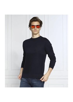 Armani Exchange Sweter | Slim Fit | z dodatkiem jedwabiu ze sklepu Gomez Fashion Store w kategorii Swetry męskie - zdjęcie 184337514