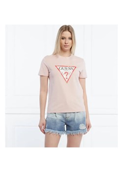 GUESS T-shirt | Regular Fit ze sklepu Gomez Fashion Store w kategorii Bluzki damskie - zdjęcie 184337751