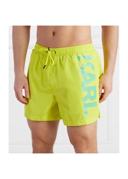 Karl Lagerfeld Szorty kąpielowe karl logo short boardshorts | Regular Fit ze sklepu Gomez Fashion Store w kategorii Kąpielówki - zdjęcie 184337800