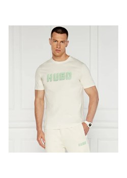HUGO T-shirt | Regular Fit ze sklepu Gomez Fashion Store w kategorii T-shirty męskie - zdjęcie 184337851