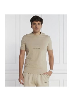 Calvin Klein Jeans T-shirt INSTITUTIONAL | Regular Fit ze sklepu Gomez Fashion Store w kategorii T-shirty męskie - zdjęcie 184337870