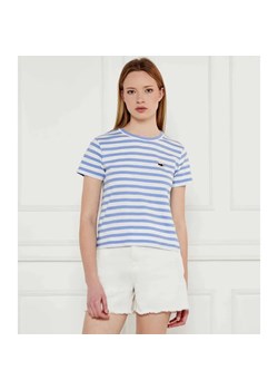 Karl Lagerfeld T-shirt IKON PATCH | Regular Fit ze sklepu Gomez Fashion Store w kategorii Bluzki damskie - zdjęcie 184338042