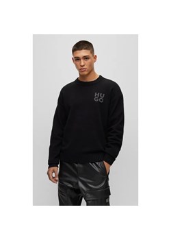 HUGO Wełniany sweter San Cassio-L | Regular Fit ze sklepu Gomez Fashion Store w kategorii Swetry męskie - zdjęcie 184338074