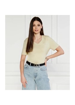 Calvin Klein Jeans T-shirt | Regular Fit ze sklepu Gomez Fashion Store w kategorii Bluzki damskie - zdjęcie 184338101