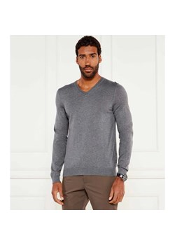 BOSS BLACK Wełniany sweter Melba-P | Slim Fit ze sklepu Gomez Fashion Store w kategorii Swetry męskie - zdjęcie 184338254