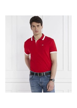 Tommy Jeans Polo TJM REG SOLID TIPPED | Regular Fit ze sklepu Gomez Fashion Store w kategorii T-shirty męskie - zdjęcie 184338272