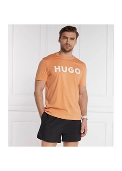 HUGO T-shirt Dulivio | Regular Fit ze sklepu Gomez Fashion Store w kategorii T-shirty męskie - zdjęcie 184338340