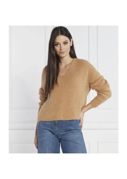 Marella Wełniany sweter AMEDEA | Loose fit ze sklepu Gomez Fashion Store w kategorii Swetry damskie - zdjęcie 184338360