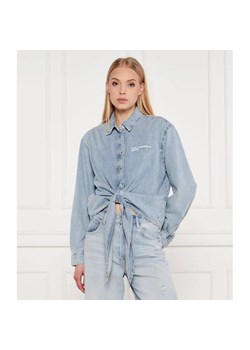 Karl Lagerfeld Jeans Jeansowa koszula | Cropped Fit ze sklepu Gomez Fashion Store w kategorii Koszule damskie - zdjęcie 184338621