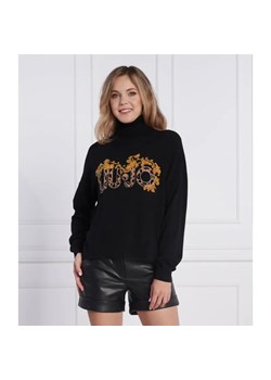 Liu Jo Golf | Regular Fit | z dodatkiem wełny i kaszmiru ze sklepu Gomez Fashion Store w kategorii Swetry damskie - zdjęcie 184338632