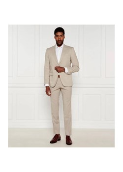 BOSS BLACK Wełniany garnitur H-Huge | Slim Fit | stretch ze sklepu Gomez Fashion Store w kategorii Garnitury męskie - zdjęcie 184338642