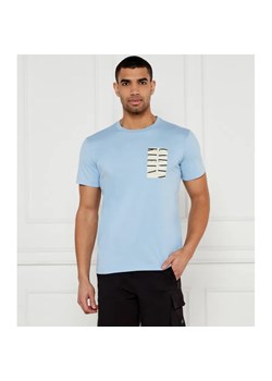 Calvin Klein Jeans T-shirt SERIF BOX GRAPHIC | Regular Fit ze sklepu Gomez Fashion Store w kategorii T-shirty męskie - zdjęcie 184338710