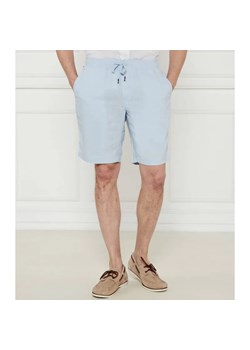 Tommy Hilfiger Lniane szorty HARLEM PO | Regular Fit ze sklepu Gomez Fashion Store w kategorii Spodenki męskie - zdjęcie 184338713