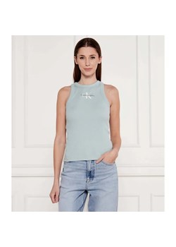 Calvin Klein Jeans Top | Slim Fit ze sklepu Gomez Fashion Store w kategorii Bluzki damskie - zdjęcie 184338733