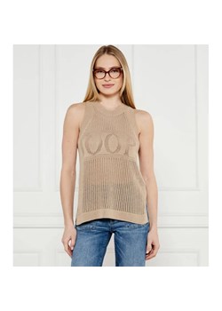 Joop! Top Kera | Regular Fit | z dodatkiem lnu ze sklepu Gomez Fashion Store w kategorii Bluzki damskie - zdjęcie 184338774