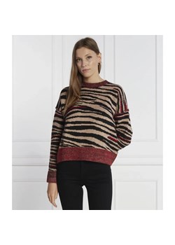 Desigual Sweter | Regular Fit | z dodatkiem wełny ze sklepu Gomez Fashion Store w kategorii Swetry damskie - zdjęcie 184338820
