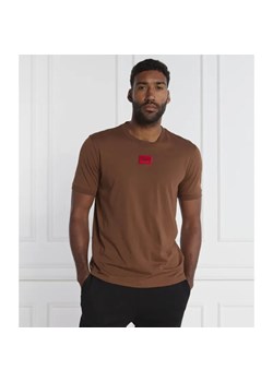 HUGO T-shirt Diragolino212 | Regular Fit ze sklepu Gomez Fashion Store w kategorii T-shirty męskie - zdjęcie 184338980