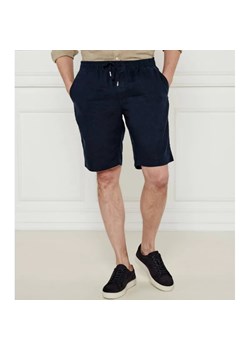 Tommy Hilfiger Lniane szorty HARLEM PO | Regular Fit ze sklepu Gomez Fashion Store w kategorii Spodenki męskie - zdjęcie 184338984