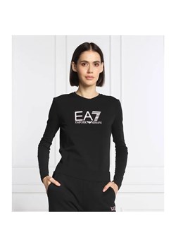 EA7 Bluzka | Regular Fit ze sklepu Gomez Fashion Store w kategorii Bluzki damskie - zdjęcie 184338994