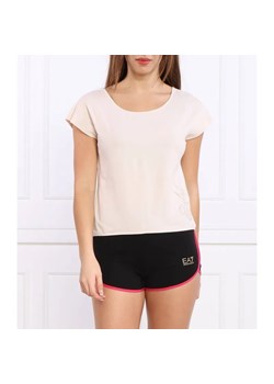 EA7 T-shirt | Regular Fit ze sklepu Gomez Fashion Store w kategorii Bluzki damskie - zdjęcie 184339020