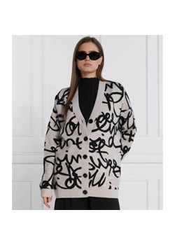 Desigual Kardigan | Regular Fit | z dodatkiem wełny ze sklepu Gomez Fashion Store w kategorii Swetry damskie - zdjęcie 184339134