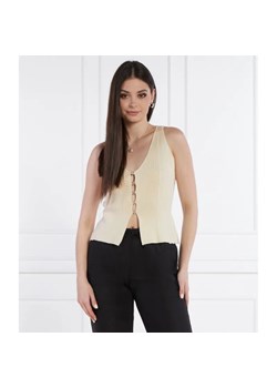 GUESS Top SL ALPHABET CHARM MEGHEN | Regular Fit ze sklepu Gomez Fashion Store w kategorii Bluzki damskie - zdjęcie 184339190