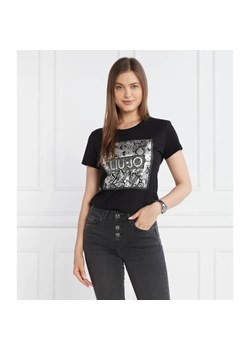 Liu Jo T-shirt | Regular Fit ze sklepu Gomez Fashion Store w kategorii Bluzki damskie - zdjęcie 184339313