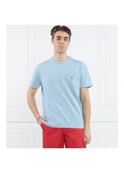 POLO RALPH LAUREN T-shirt | z dodatkiem lnu ze sklepu Gomez Fashion Store w kategorii T-shirty męskie - zdjęcie 184339400