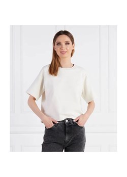 BOSS BLACK T-shirt Ecripa Logo | Oversize fit ze sklepu Gomez Fashion Store w kategorii Bluzki damskie - zdjęcie 184339463