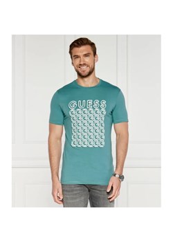 GUESS T-shirt G CHAIN | Slim Fit ze sklepu Gomez Fashion Store w kategorii T-shirty męskie - zdjęcie 184339923