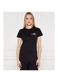 Karl Lagerfeld T-shirt ikon seasonal | Slim Fit ze sklepu Gomez Fashion Store w kategorii Bluzki damskie - zdjęcie 184340082