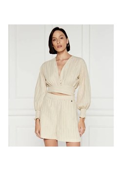 Liu Jo Koszula | Regular Fit | z dodatkiem lnu ze sklepu Gomez Fashion Store w kategorii Koszule damskie - zdjęcie 184340083