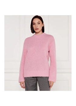 Samsøe Samsøe Wełniany sweter SAJOAN | Loose fit ze sklepu Gomez Fashion Store w kategorii Swetry damskie - zdjęcie 184340131