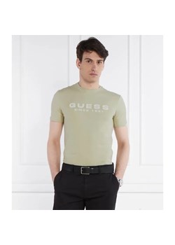 GUESS T-shirt | Slim Fit | stretch ze sklepu Gomez Fashion Store w kategorii T-shirty męskie - zdjęcie 184340132