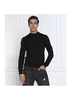 HUGO Wełniany sweter San Matteo | Regular Fit ze sklepu Gomez Fashion Store w kategorii Swetry męskie - zdjęcie 184340223