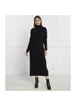 Tommy Hilfiger Wełniana sukienka MD WOOL CASH ROLL-NK | z dodatkiem kaszmiru ze sklepu Gomez Fashion Store w kategorii Sukienki - zdjęcie 184340272